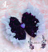 Image 5 of DARK PURPLE BIRTHDAY BOWS