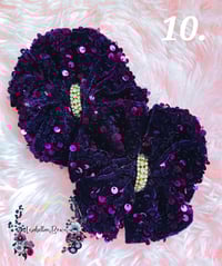 Image 11 of DARK PURPLE BIRTHDAY BOWS