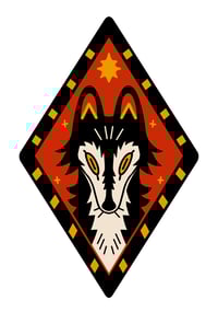 Image 4 of Diamond Wolf Patch