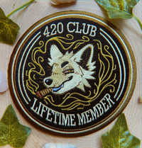 Image 1 of 420 Club Lifetime Member Patch