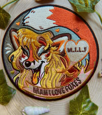 Image 1 of Man I Love Foxes M.I.L.F Patch