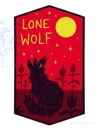 Image 3 of Lone Wolf Patch