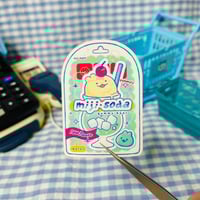 Image 1 of Miji Soda ✿ Clear Sticker
