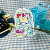 Image 2 of Miji Soda ✿ Clear Sticker