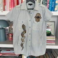 Image 1 of Sale - Short sleeved shirt jacket 