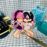 Mizi Sua ✿ Glitter Heart Sticker