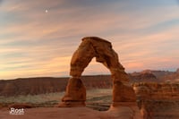 Moon Over Delicate Arch (0009)