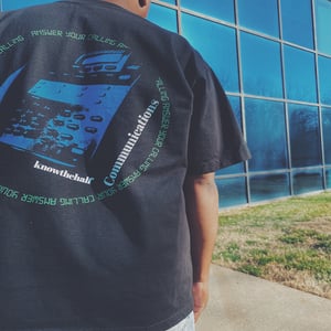 Answer Your Calling Tee in Inkjet Black