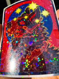 Image 3 of Phantom Synapsis - Starry Holo Large Sticker