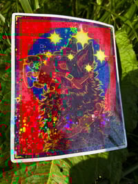 Image 2 of Phantom Synapsis - Starry Holo Large Sticker