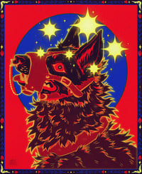 Image 5 of Phantom Synapsis - Starry Holo Large Sticker
