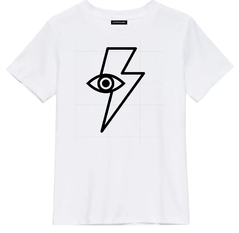 Image of Flash Black T- Shirt