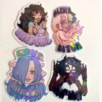 Image 1 of   Sticker - Brittany | Kavya | Bee | Calixta
