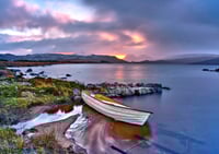 Tranquil dawn at the loch exclusive print