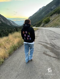 Image 3 of KUTOUT HOODIE BLACK