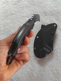Image 8 of Karambit with Kydex Sheath Fixed Knife Stainless Steel Ergonomic G10 Handle Thermoplastic