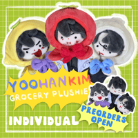 Image of [PREORDER] YooHanKim Grocery Plushies
