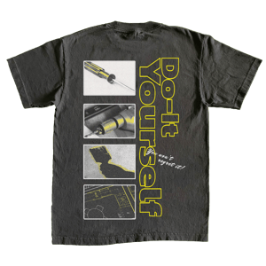 DIY Tee in Vintage Black