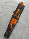 Bushcraft Outdoor Survival Fixed Blade Knife Compass Flint Flashlight Rope Cutter Camping