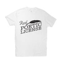 Image 1 of RPL Tee Shirt - Real Poetic License (logo)