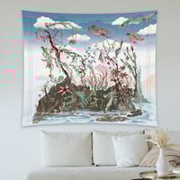 Image 2 of Cotton Tapestry - Hummingbird Queen