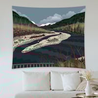 Image 2 of Cotton Tapestry - North Fork Winter