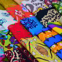 Image 1 of Ethnic Boho Print Indian Cotton Offcuts