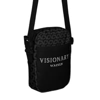 Image 1 of VCS Visionary Designer Luxury Messenger Monogram Reporter Shoulder Man Bag