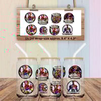 Spiderman Double Sided Uv Dtf Cup Wrap W0692
