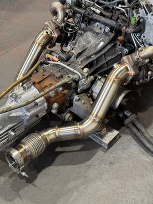 Image of Audi B5 S4 3" Downpipes K03/4