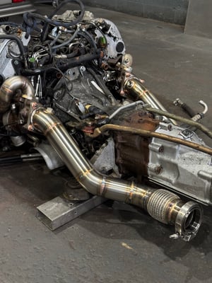 Image of Audi B5 S4 3" Downpipes K03/4