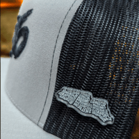 Image 3 of 956 Grey & Black Cap