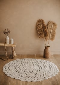 Image 2 of Macrame rug 