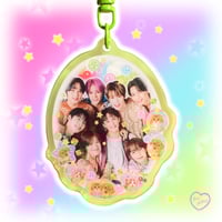 NCT 127 Rainbow Acrylic Keychain