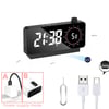 MSL 4K HD Wireless Mini Clock Camera - Hidden Spy Camera with Motion Detection & Night Vision