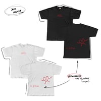 Image 1 of T-shirt "PS: J’TE LOVE" / Personnalisable