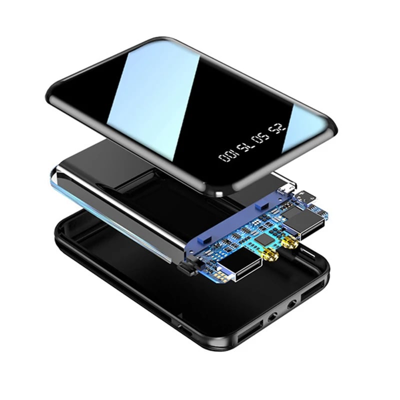 MSL 20000mAh Mini Power Bank - Fast Charging, Ultra-Compact Battery Pack for iPhone, Samsung & More