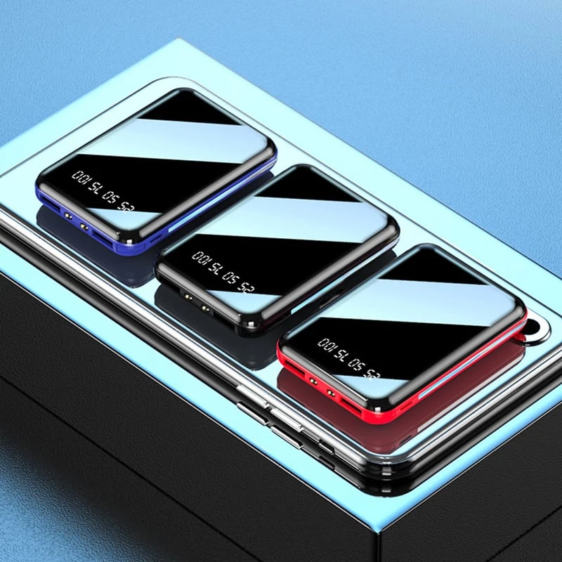 MSL 20000mAh Mini Power Bank - Fast Charging, Ultra-Compact Battery Pack for iPhone, Samsung & More