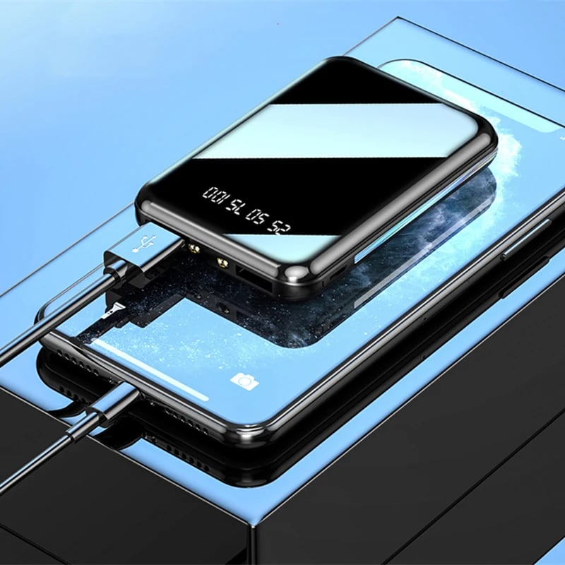 MSL 20000mAh Mini Power Bank - Fast Charging, Ultra-Compact Battery Pack for iPhone, Samsung & More