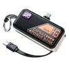 MSL 5000mAh Mini Power Bank - Built-in Cable, 20W Fast Charging, Ultra-Compact Charger