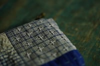 Image 4 of Patchwork Fabric Pencil case, Stationery Pouch, Zipper Pouch