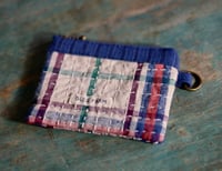 Image 1 of Handmade Fabric Mini Wallet, Coin Purse, Card Pouch, Versatile Zipper Pouch