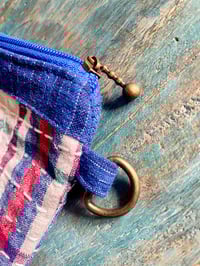 Image 2 of Handmade Fabric Mini Wallet, Coin Purse, Card Pouch, Versatile Zipper Pouch