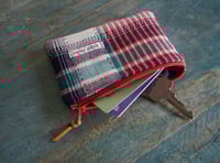 Image 2 of Handwoven Fabric Mini Wallet Card Pouch Coin Purse 