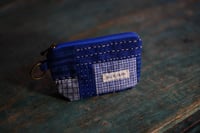 Image 1 of Patchwork Fabric Coin Purse, Card Pouch, Zipper Pouch