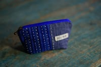 Image 1 of Slow Stitching Small Fabric Coin Purse, Card Pouch