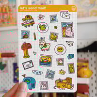 Image 1 of MAIL STICKER SHEET