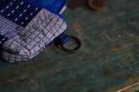 Image 4 of Patchwork Fabric Coin Purse, Card Pouch, Zipper Pouch