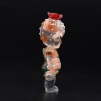 Image 6 of Glow in the Dark Peach Mushroom Cactus Double Cast Resin Figure - Garden Series