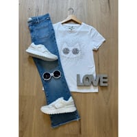 Image 1 of CAMISETA GAFAS BLANCA 